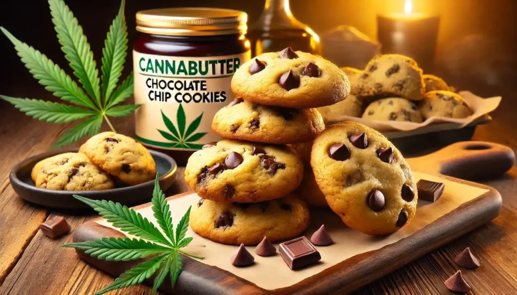 cannabutter chocolate chip cookies